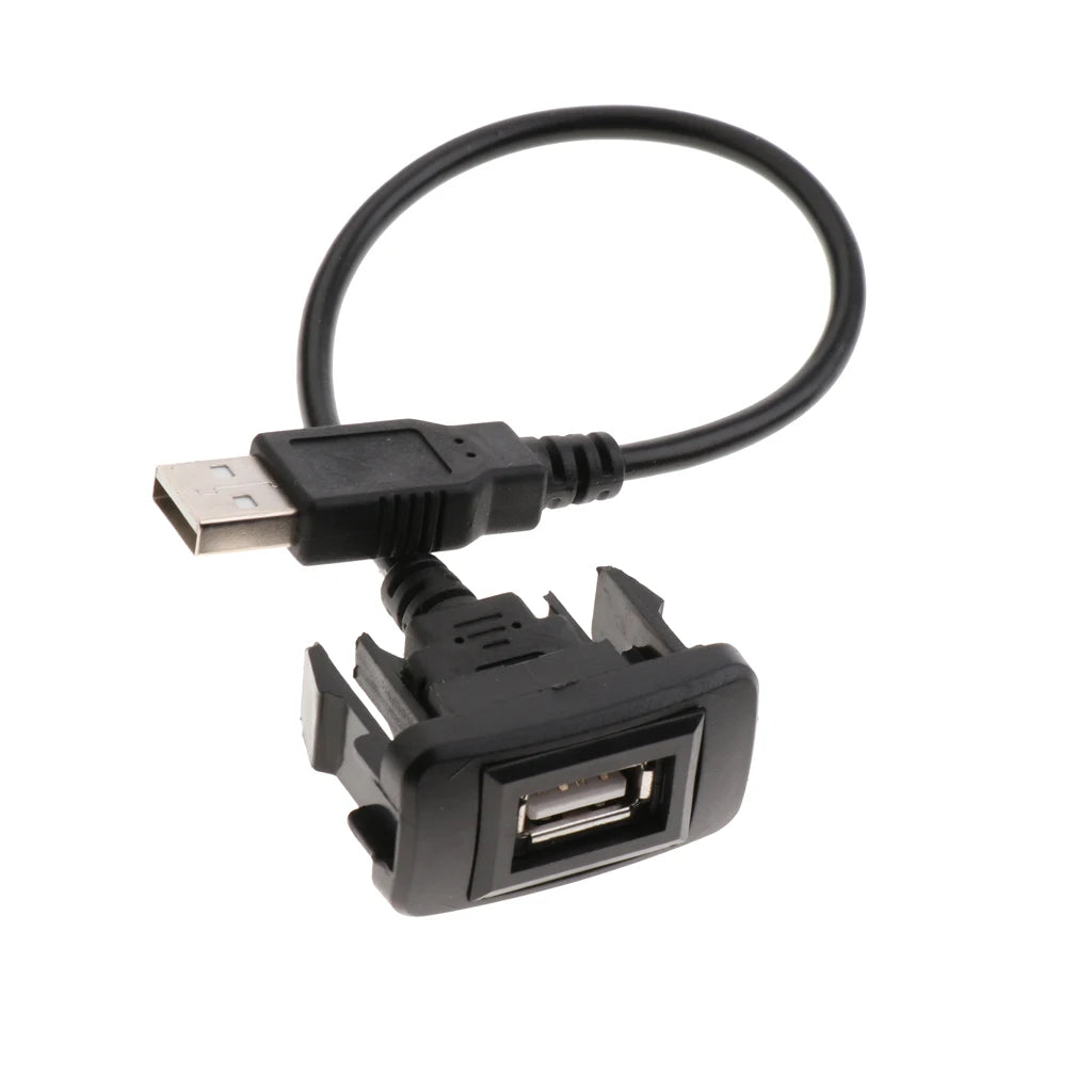 Easy Install Safety USB Cable 1 Port In Socket Car Electronics Accessories for TOYOTA HILUX VIGO 2004-2012