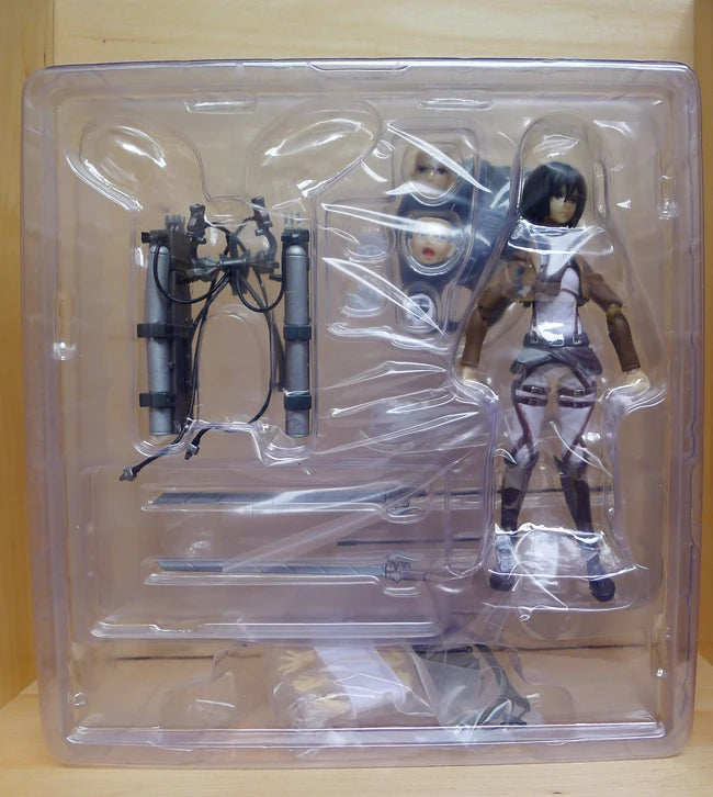Anime Attack on Titan Mikasa Ackerman Figure Statues Figma 203  PVC Action Figure Collectible Model Toys Doll