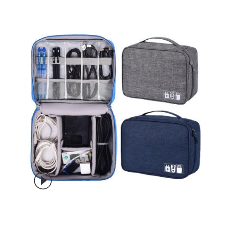 USB Drive Organizer Electronics Accessories Case / Hard Drive Bag HDD bag/Mini PC/tablet/mouse/headsets heardphone/gaming device