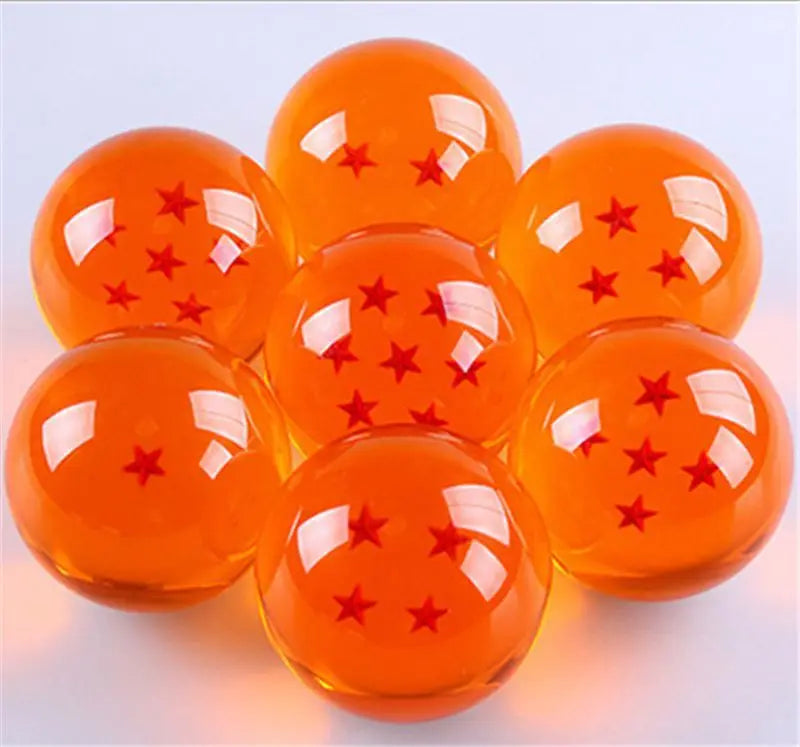 Crystal Balls 7.5CM  Big Size 1 2 3 4 5 6 7 Star Balls Classic Action Figures Toys