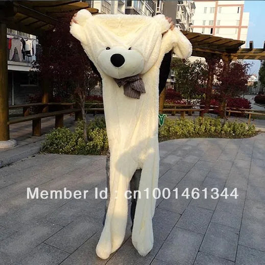 100cm Teddy Bear Plush Toys Soft Outer Skin and Bear Coat Holiday Gift Birthday Gift Valentine Brinquedos Stuffed Animals