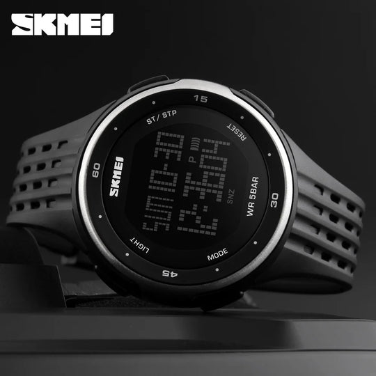 SKMEI Men Outdoor Sports Watches Waterproof Digital LED Military Watch Men Brand Fashion Casual Electronics Luxury Wrist Watches