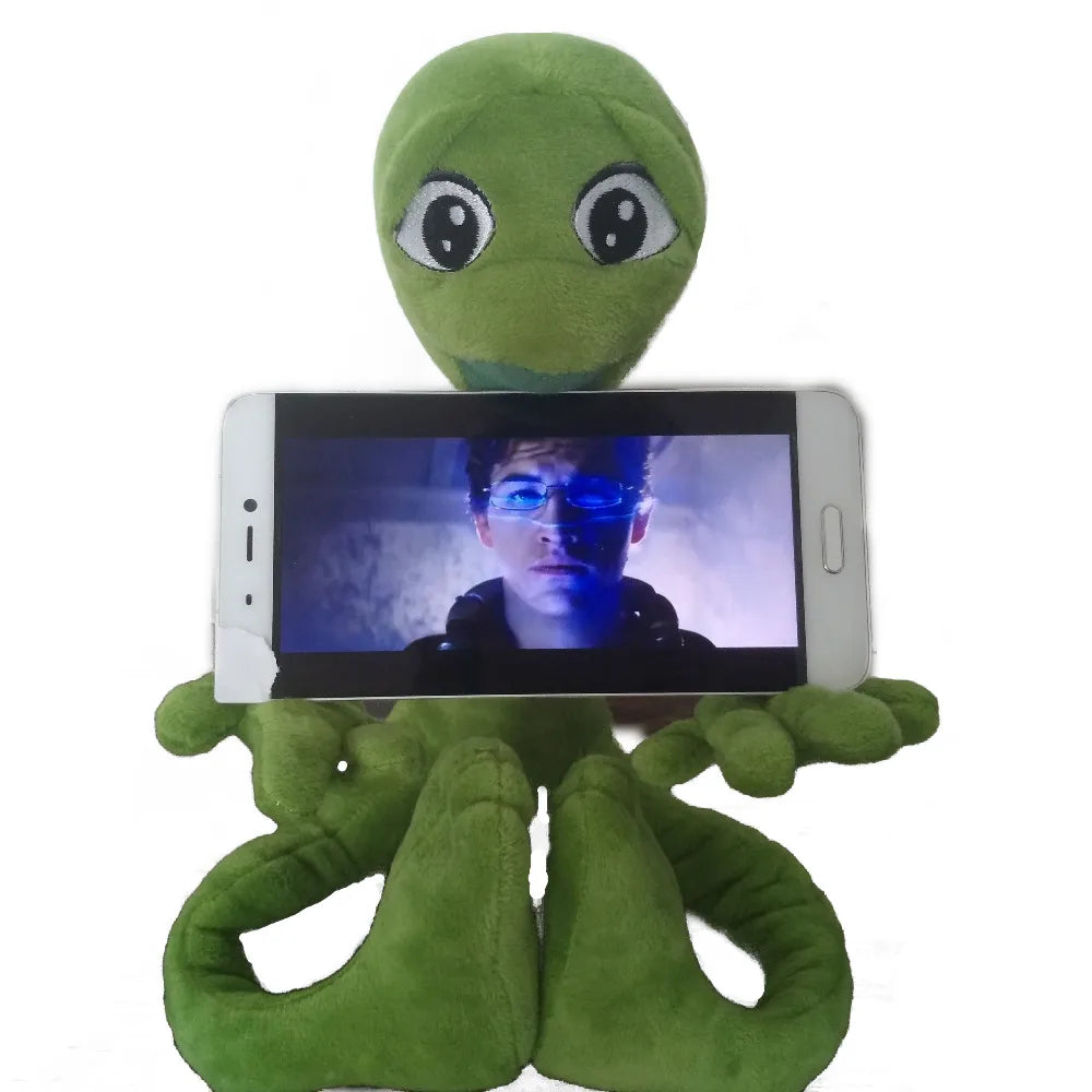 Dame Tu Cosita Martian Man Plush Toys & Hobbies Plush Dolls & Stuffed Toys Dancing Alien Toy Mobile Holder Best Gift For Kids