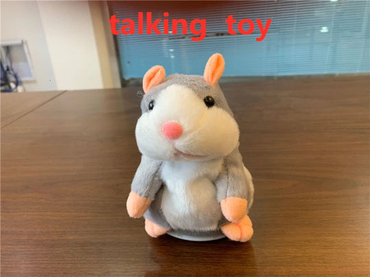 Talking Hamster Plush Doll Toys Mouse Pet Sound Record Plush Hamster Talking Doll Stuffed Toys Children Kids Toys Birthday Gift