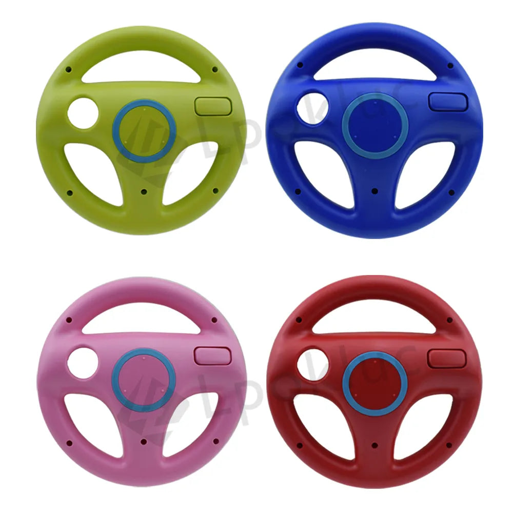 1pcs Mulit-colors Mario Kart Racing Wheel Games Steering Wheel for Wii Remote Game Controller