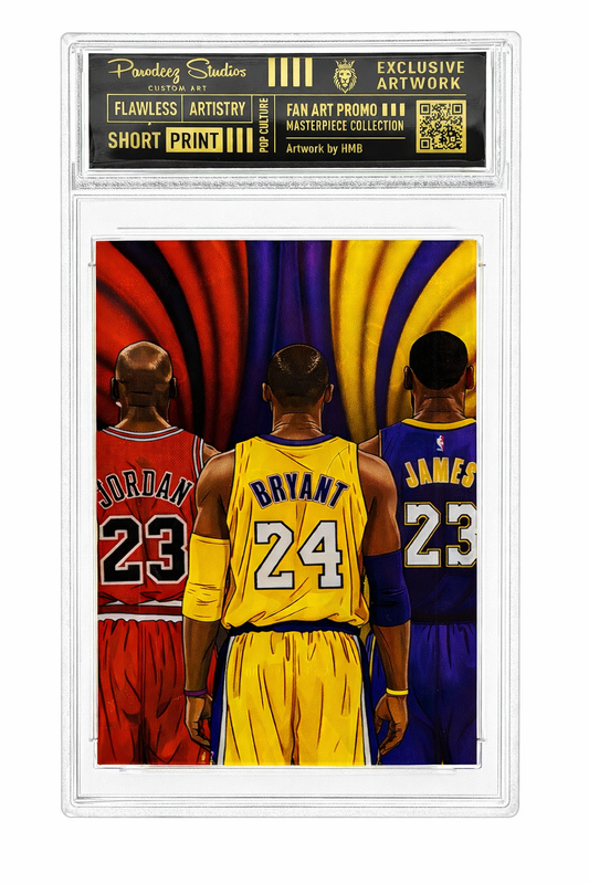Sport Custom Fan Art Mystery Slab (Variant 1/1) – Encapsulated Luxury Art Collectible | Silver, Gold, Metal or Glass Edition