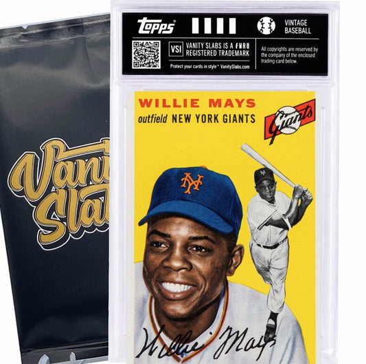 1950s Topps Baseball Mystery Slab – 1 Vintage Card from Baseball’s Golden Age