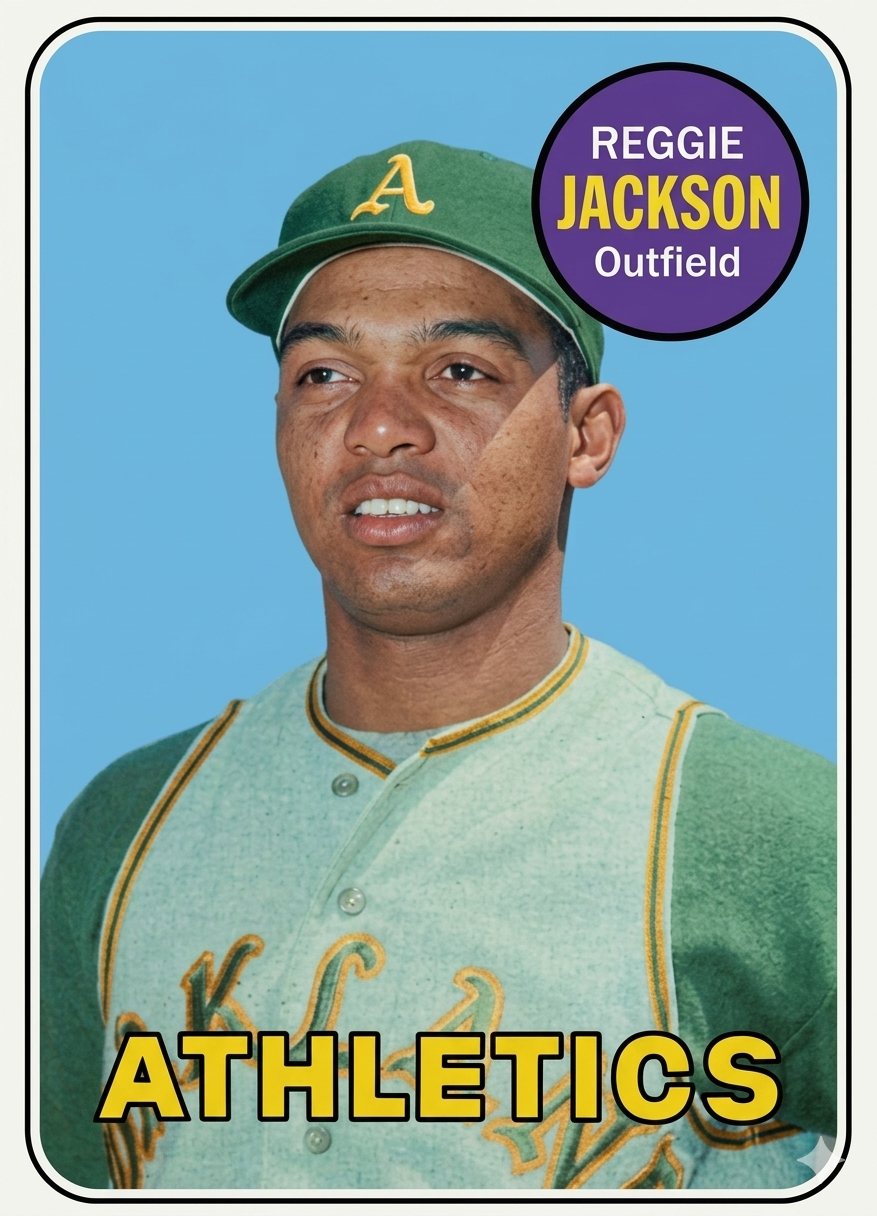 1969 Topps VINTAGE Baseball 664 Card CHASE Break | Chance to Win the Reggie Jackson Rookie Card | Other Hits Included | Random Card from Set Encapsulated in Slab