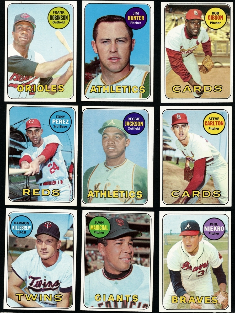 1969 Topps VINTAGE Baseball 664 Card CHASE Break | Chance to Win the Reggie Jackson Rookie Card | Other Hits Included | Random Card from Set Encapsulated in Slab