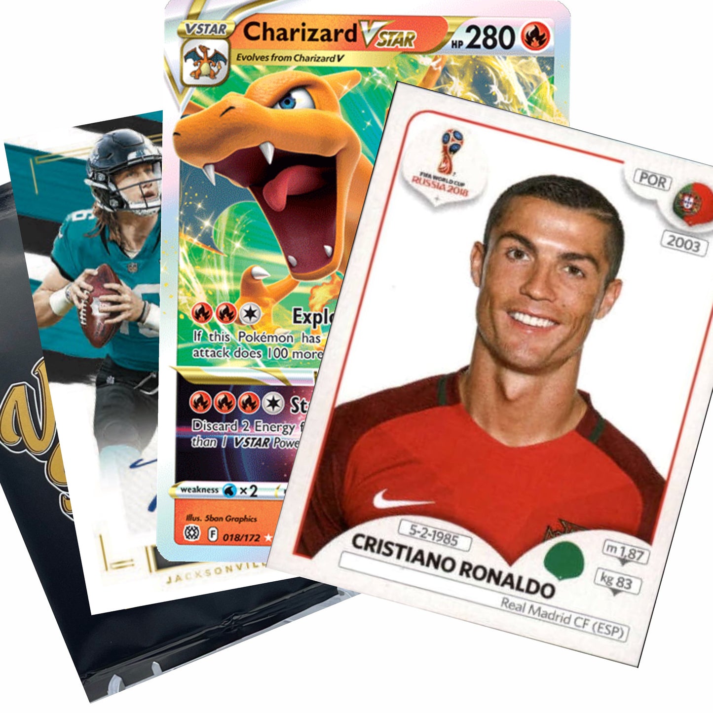 3 RAW Mystery Trading Card Hits - Anything Goes Multi-Sport ~ Non-Sport | Perfect Gift for Kids & Collectors of all Ages
