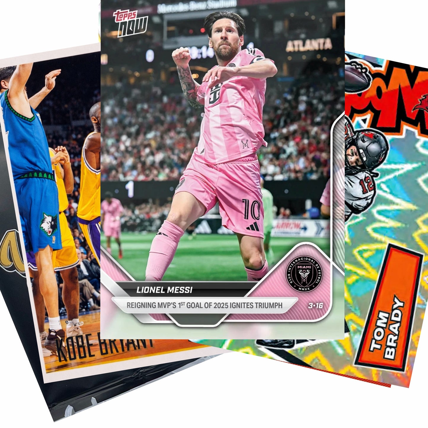 3 RAW Mystery Trading Card Hits - Anything Goes Multi-Sport ~ Non-Sport | Perfect Gift for Kids & Collectors of all Ages