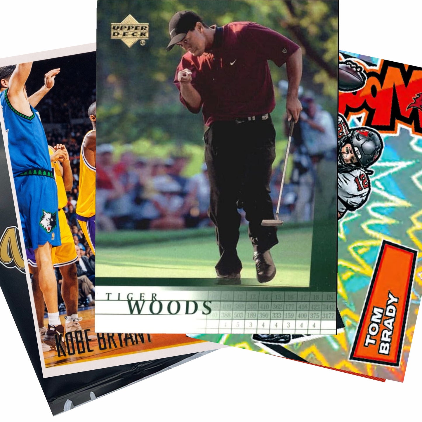 3 RAW Mystery Trading Card Hits - Anything Goes Multi-Sport ~ Non-Sport | Perfect Gift for Kids & Collectors of all Ages