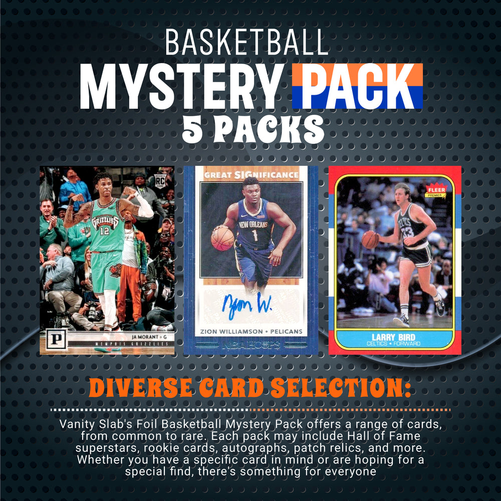 Basketball Mystery 5 Ultimate Elite Packs (Loaded with Goodies) Great Party Favors
