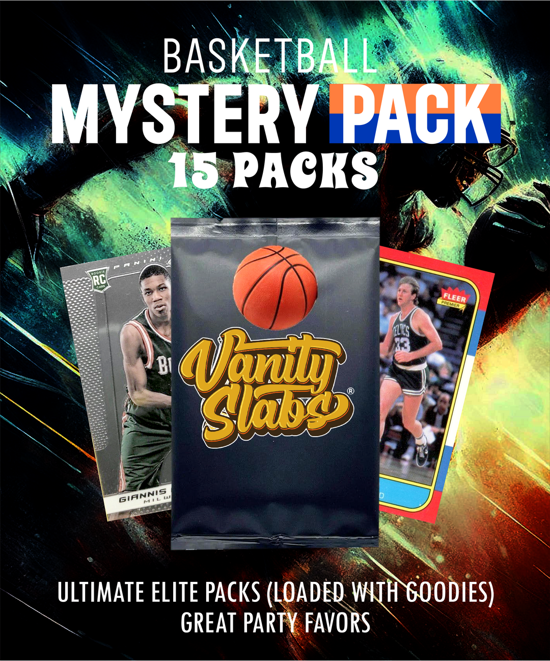 Basketball Mystery 15 Ultimate Elite Packs (Loaded with Goodies) Great Party Favors