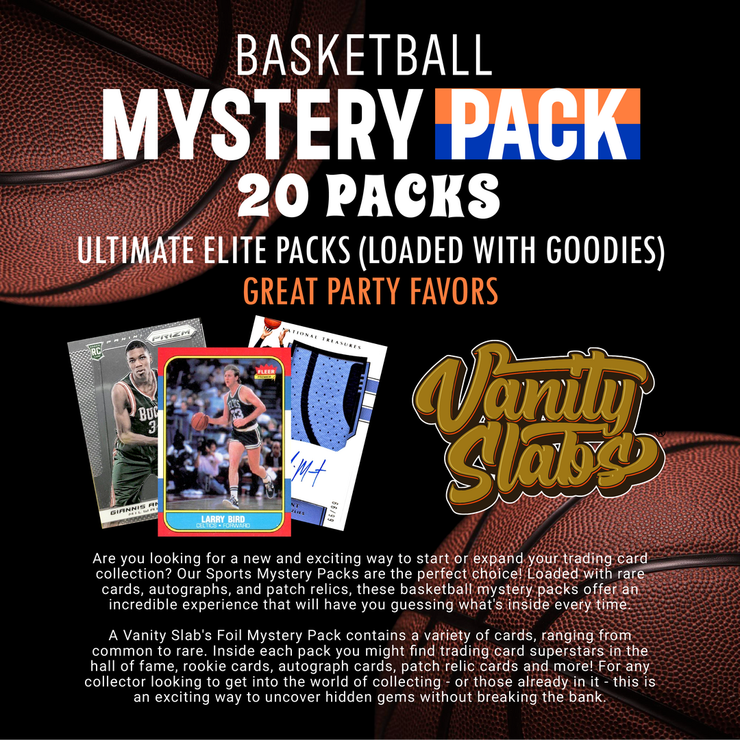 Basketball Mystery 20 Ultimate Elite Packs (Loaded with Goodies) Great Party Favors