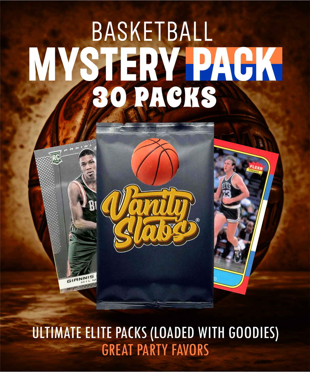 Basketball Mystery 30 Ultimate Elite Packs (Loaded with Goodies) Great Party Favors