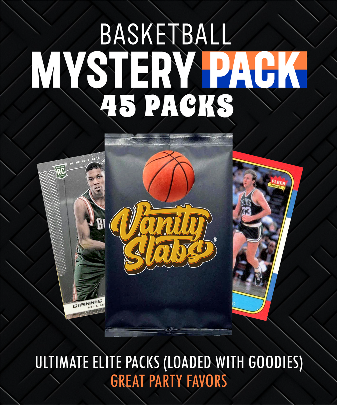 Basketball Mystery 45 Ultimate Elite Packs (Loaded with Goodies) Great Party Favors