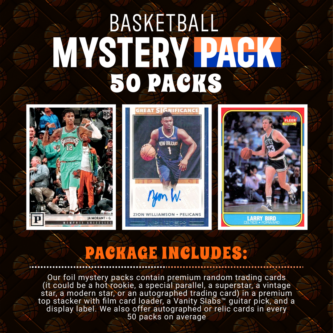 Basketball Mystery 50 Ultimate Elite Packs (Loaded with Goodies) Great Party Favors