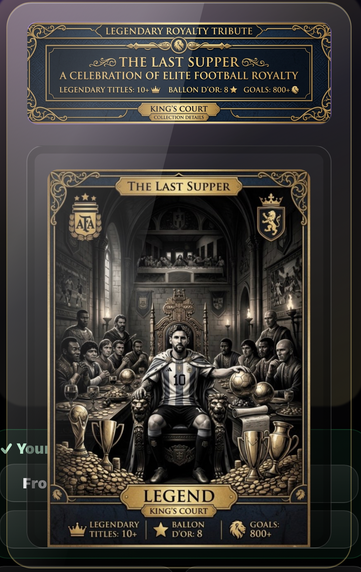 👑 150 Credits — Studio Pack (CardCraft 150 Label Credits)