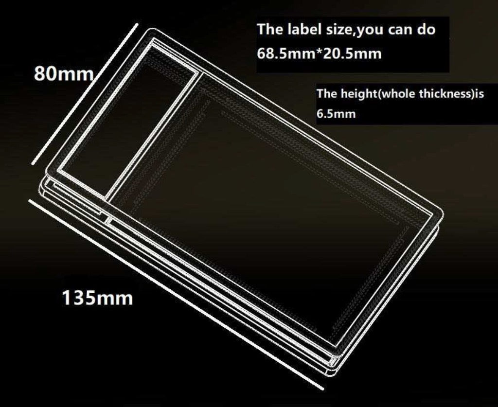 graded card slab dimensions psa size mm: Find the Right Fit Personalization is the key to elevating your prized possessions Buy Trading Card Unsealed Grading