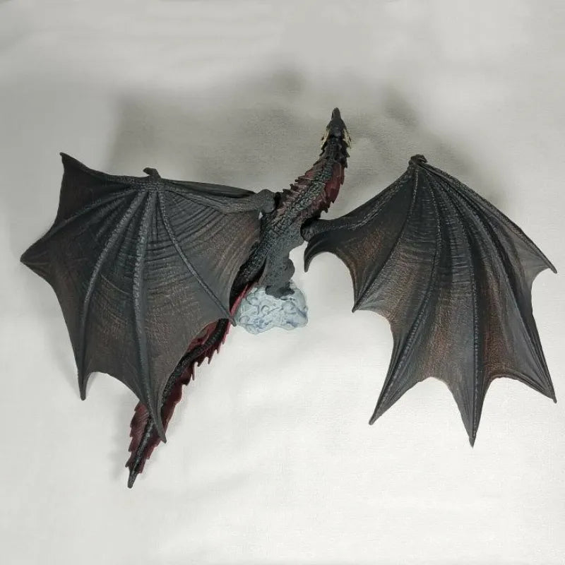 New Game Of Thrones Frost Wyrm Viserion Black Dragon Movable Action Figure Model Toys Desk Decor Funny Chidren Birthday Gift