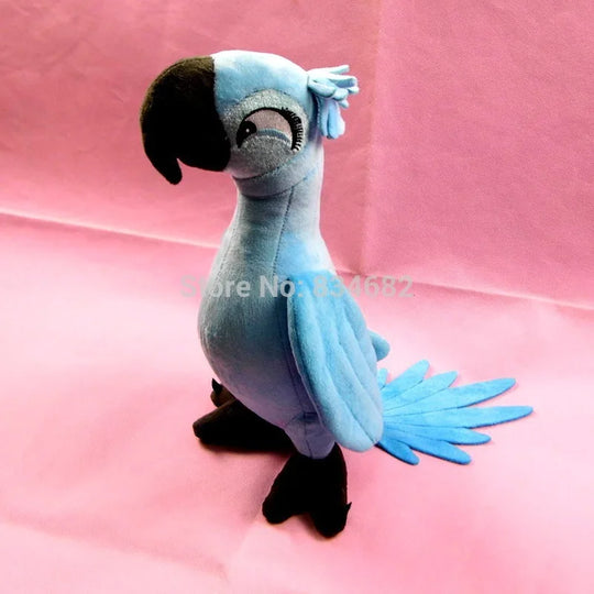 J.G Chen 2pcs/lot 30CM New Rio 2 Movie Cartoon Plush Toys Blue Parrot Blu & Jewel Bird Dolls Christmas Gifts For Kids Plush Toy