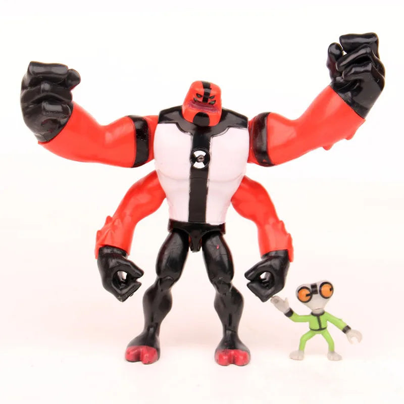 New 9pcs/set Disney Ben 10 Action Figures High Quality PVC Model Toy Protector Of Earth Family Brinquedos Toys For Kids