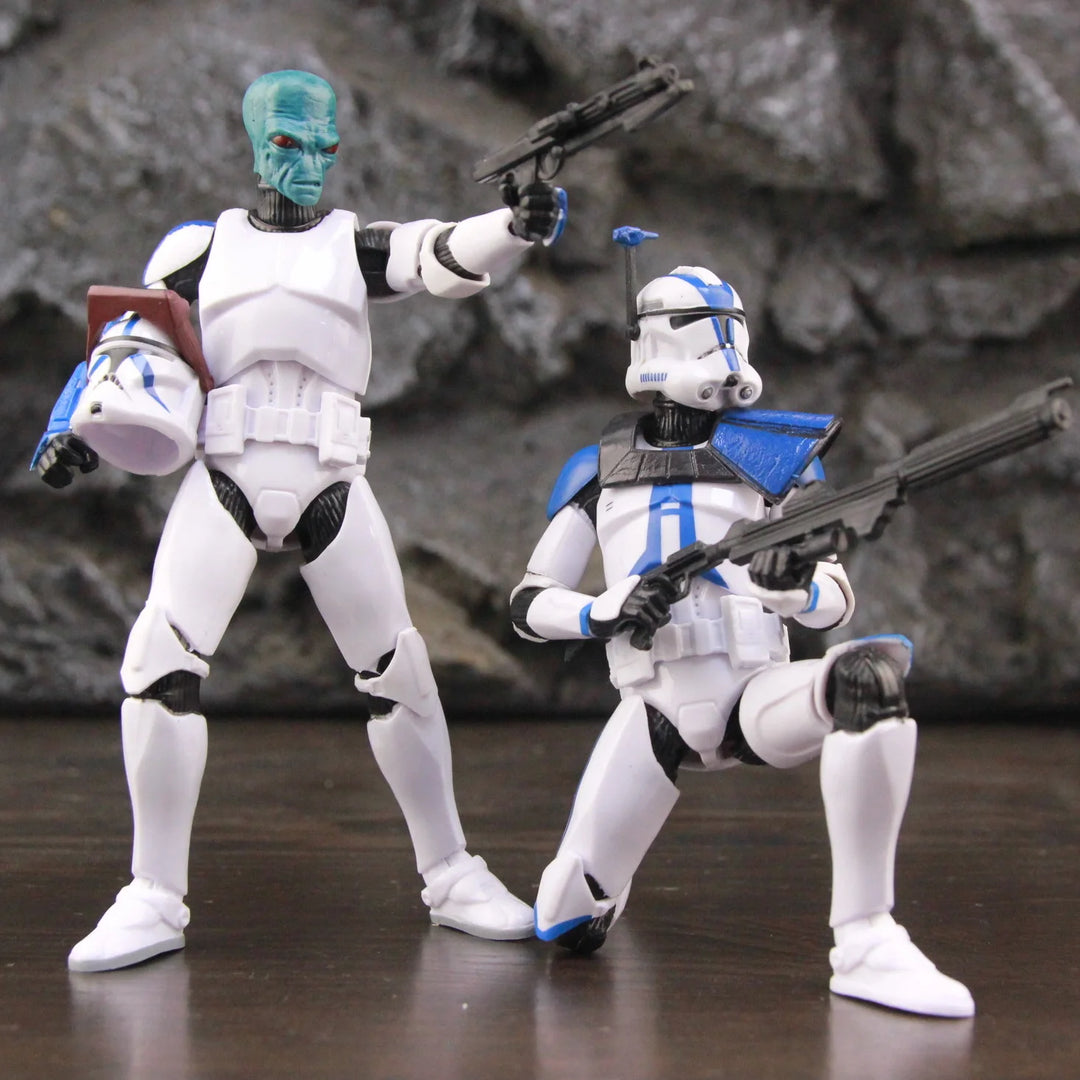 Star Wars 501st Legion ARF ARC Trooper Jesse Hardcase Commander Bane Denal Tup Dogma 6" Action Figure Phase 2 Rex Team Clone Toy