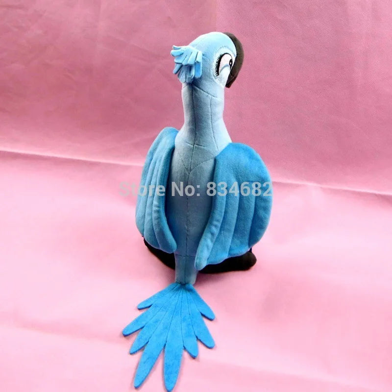 J.G Chen 2pcs/lot 30CM New Rio 2 Movie Cartoon Plush Toys Blue Parrot Blu & Jewel Bird Dolls Christmas Gifts For Kids Plush Toy