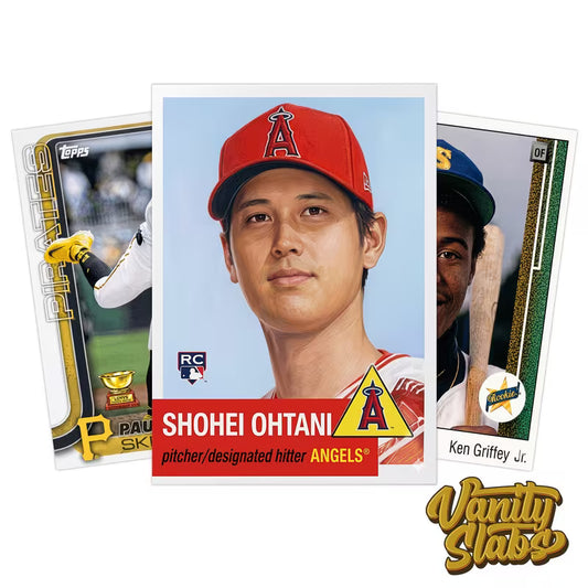 Baseball Legends Mystery Hit Pack | 3 Sleeved Cards | Guaranteed Collector Hits | Stars, Rookies & Inserts Inside