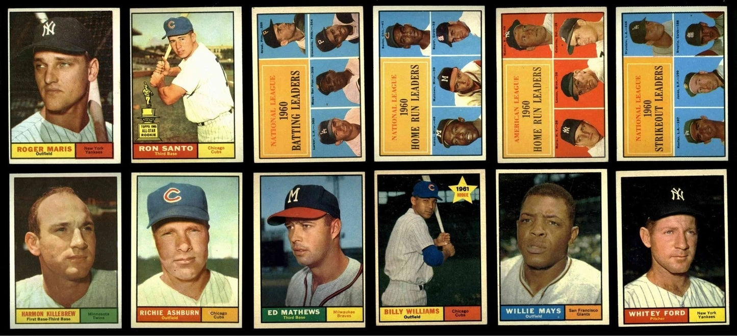 1961 Topps Vintage Baseball Mystery Slab ⚾ Random Card Encapsulated | 587 Card Set Chase