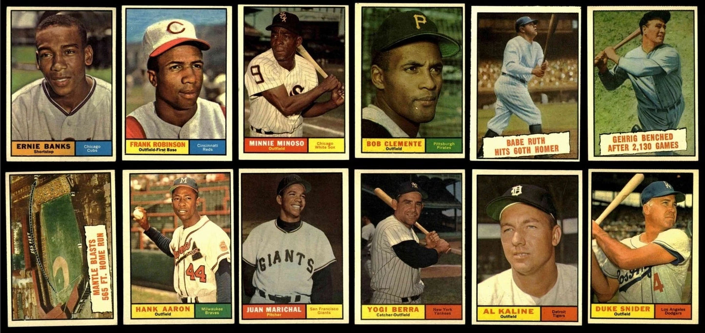 1961 Topps Vintage Baseball Mystery Slab ⚾ Random Card Encapsulated | 587 Card Set Chase