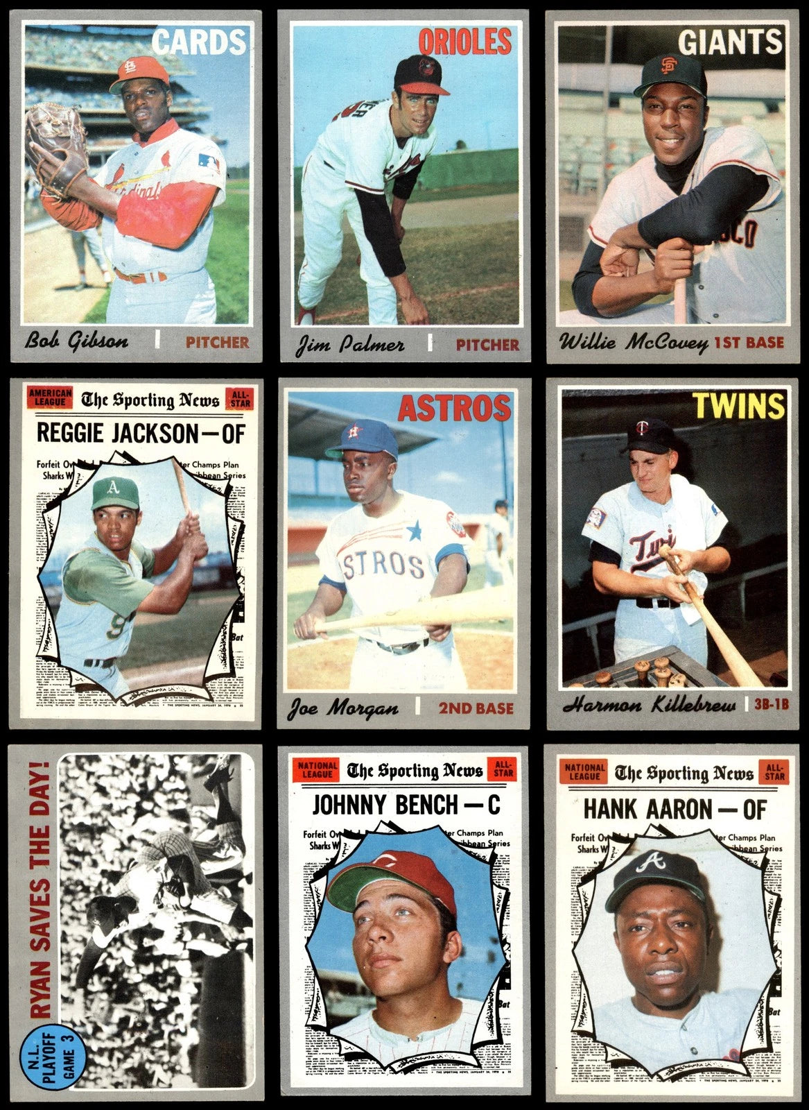 1970 Topps Vintage Baseball Mystery Slab ⚾ 1 Random Card Encapsulated | From Complete 720 Card Set Chase