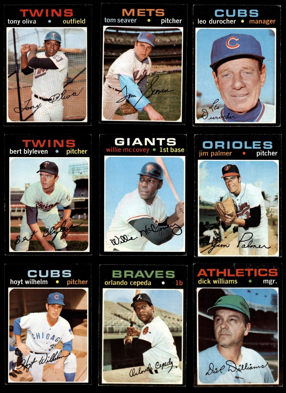 1971 Topps Vintage Baseball Mystery Slab ⚾ 1 Random Card Encapsulated | From Complete 752 Card Set Chase (Copy)