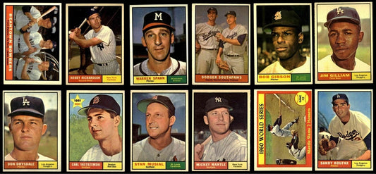 1961 Topps Vintage Baseball Mystery Slab ⚾ Random Card Encapsulated | 587 Card Set Chase