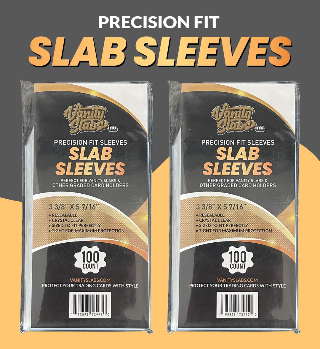 Precision Fit Slab Sleeves (100 Count Pack)