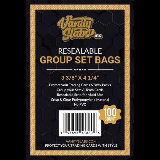 Resealable Group Set Bags (100 Count Pack)