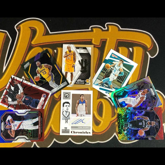 GRADE Basketball Mystery Bundle with Foil Pack (Random Autographed, Relic & Rookies Trading Cards)